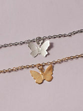 Load image into Gallery viewer, 2 pieces of butterfly bracelet
