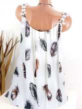 Load image into Gallery viewer, Floral print waistcoat with shoulder strap
