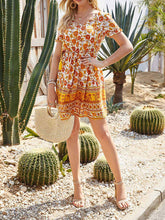 Load image into Gallery viewer, Vestido boho floral con estampado de verano
