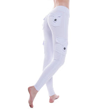 Load image into Gallery viewer, Sacos de bambu ecológicos calças de ioga com leggings macios e elásticos
