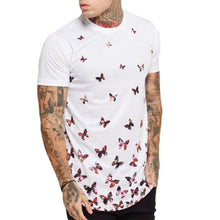 Load image into Gallery viewer, Men's Butterfly Print T-Shirt
