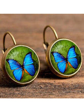 Load image into Gallery viewer, Lady Time Jewel Butterfly Earrings
