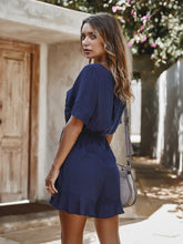 Load image into Gallery viewer, Pure Color Loose Cotton Loose Rompers
