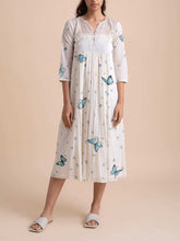 Load image into Gallery viewer, Women Fashion Butterfly Print Fashion Elegant Dress

