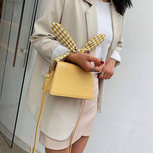Load image into Gallery viewer, Ribbon square shoulder bag
