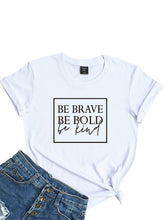 Load image into Gallery viewer, Camiseta plus size com slogan casual
