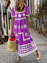Load image into Gallery viewer, Vestido feminino de renda em crochê
