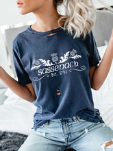 Load image into Gallery viewer, Sassenach Est. 1743 Printed casual T-shirt
