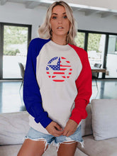 Load image into Gallery viewer, Sudadera Independence Day Flag Star
