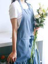 Load image into Gallery viewer, Cotton Hemp Fishtail Apron
