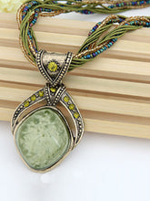 Load image into Gallery viewer, Handmade vintage mediterranean pearl necklace with diamond beads for women
