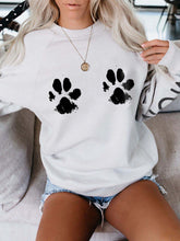 Load image into Gallery viewer, Sudadera Woman Dog Mom Paw Print
