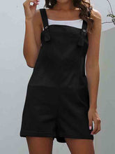 Load image into Gallery viewer, Casual cotton and linen shorts with pocket buttons
