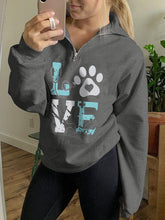 Load image into Gallery viewer, Moletom Pet LOVE para mulheres
