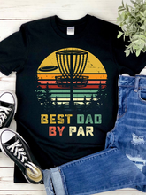 Load image into Gallery viewer, Best Dad By Par t-shirt for men
