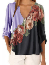 Load image into Gallery viewer, Women's Casual V-Neck Shirt
