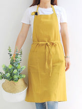 Load image into Gallery viewer, Linen and cotton mono apron
