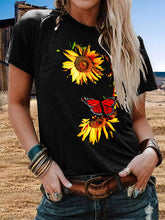 Load image into Gallery viewer, Camiseta casual de manga curta para mulheres
