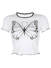 Load image into Gallery viewer, Butterfly Crop Top
