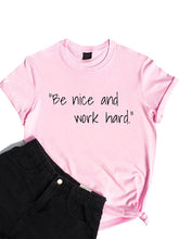 Load image into Gallery viewer, Plus Size Summer Daily Lettering Slogan T-Shirt
