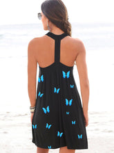 Load image into Gallery viewer, Vestido con estampado de mariposas para mujer
