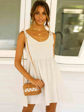 Load image into Gallery viewer, Vestido feminino camisa de algodão com gravata redonda
