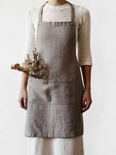 Load image into Gallery viewer, Avental quadrado cross casuble vestido cozinha cozinha roupa presente
