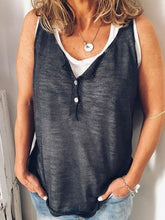 Load image into Gallery viewer, Chaleco holgado y cómodo con cuello en V para mujer
