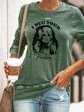 Load image into Gallery viewer, I Beg Your Parton Women's Casual Sweatshirt
