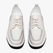 Load image into Gallery viewer, Black / Brown Patent Leather Oxfords
