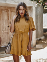 Load image into Gallery viewer, Pure Color Loose Cotton Loose Rompers
