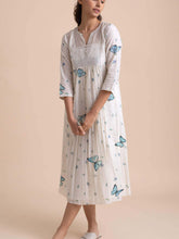Load image into Gallery viewer, Women Fashion Butterfly Print Fashion Elegant Dress
