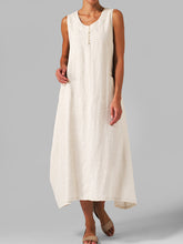Load image into Gallery viewer, Asymmetric Double Pocket Hem Dresses

