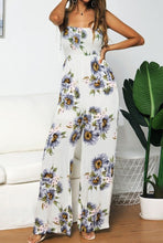 Load image into Gallery viewer, Sunflower print jumpsuits
