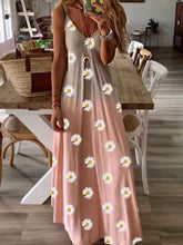 Load image into Gallery viewer, Daisy Print Sling Dress
