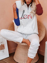 Load image into Gallery viewer, LOVE camiseta de beisebol
