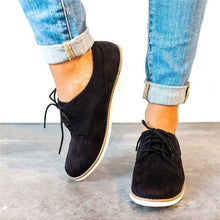 Load image into Gallery viewer, WOMAN MOCCASINS OXFORDS FALSE SUEDE
