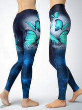 Load image into Gallery viewer, Leggings casuales con estampado de mariposas sexy
