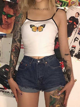 Load image into Gallery viewer, Camisola estampada borboleta
