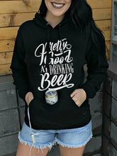 Load image into Gallery viewer, Muito bom em beber cerveja sudaderas con capucha
