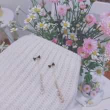Load image into Gallery viewer, Bow Tassell Earrings
