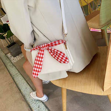 Load image into Gallery viewer, Ribbon square shoulder bag
