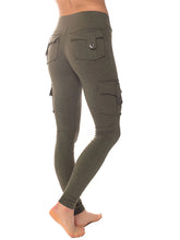 Load image into Gallery viewer, Sacos de bambu ecológicos calças de ioga com leggings macios e elásticos
