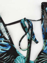 Load image into Gallery viewer, Loose-fit floral print ruffle jumpsuit
