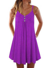 Load image into Gallery viewer, Vestido sexy suelto con tirantes en V
