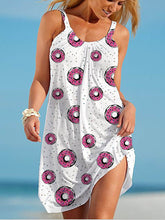 Load image into Gallery viewer, Vestido con estampado de novia de verano para mujer

