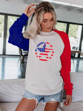 Load image into Gallery viewer, Sudadera Independence Day Flag Star
