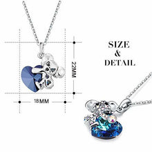 Load image into Gallery viewer, Colar feminino de coala com strass brilhante
