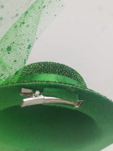 Load image into Gallery viewer, Dia de São Patrício Festival Irlandês Trevo Net Hat Grampo para cabelo
