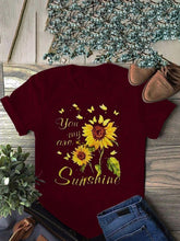 Load image into Gallery viewer, tu eres mi camiseta de manga corta estampada
